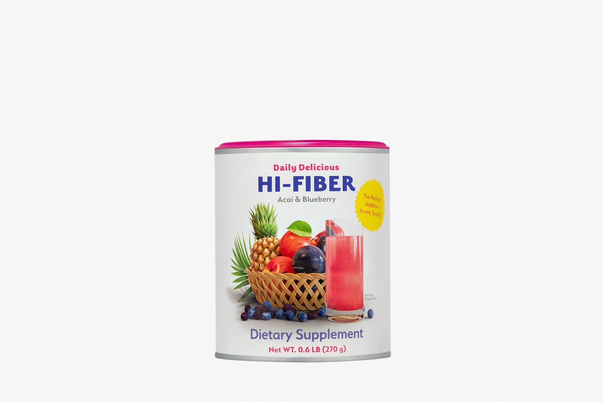 Daily Delicious Hi-Fiber ar asaī un melleņu garšu