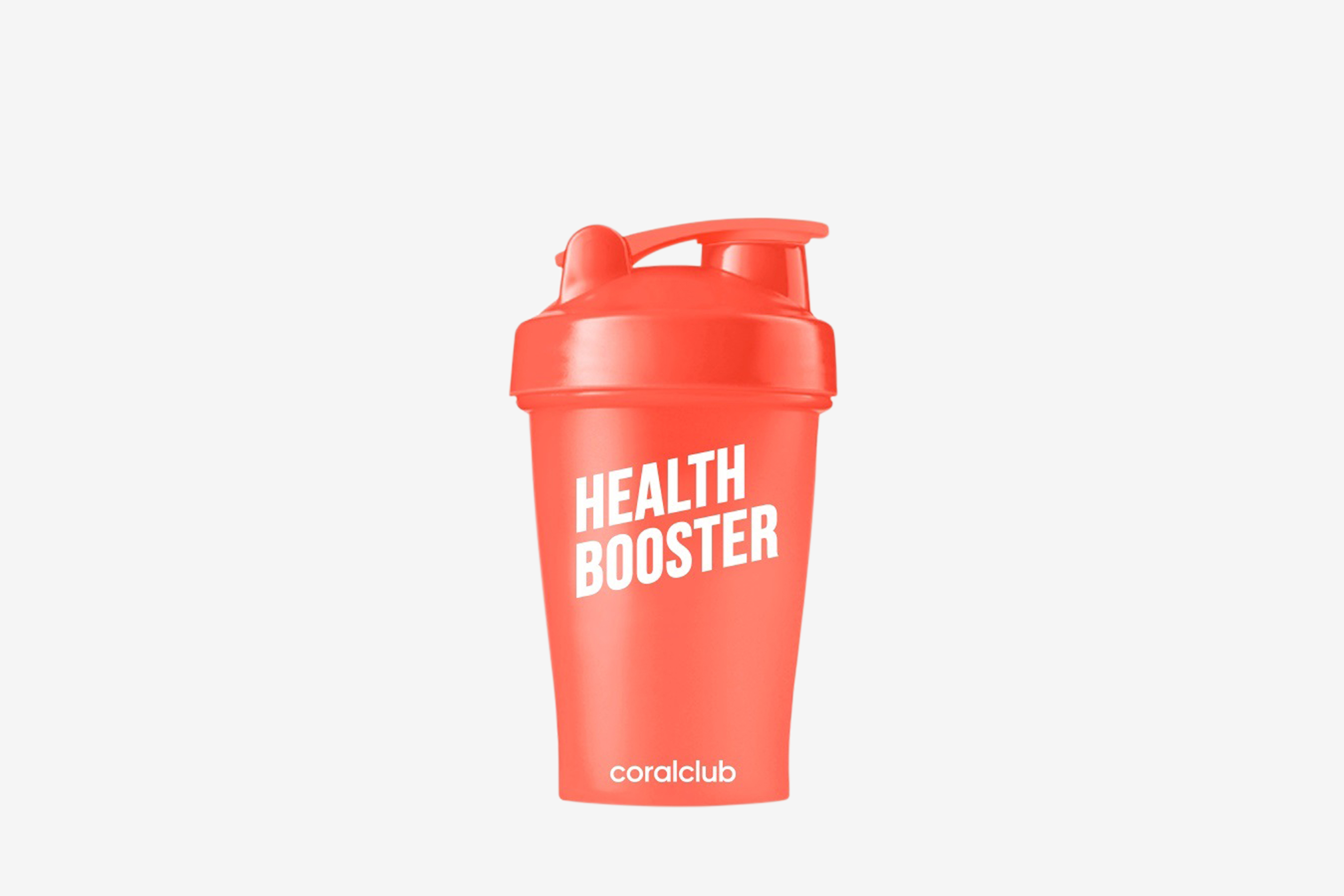Šeikeris Coral Club Health booster 400 ml, oranžs