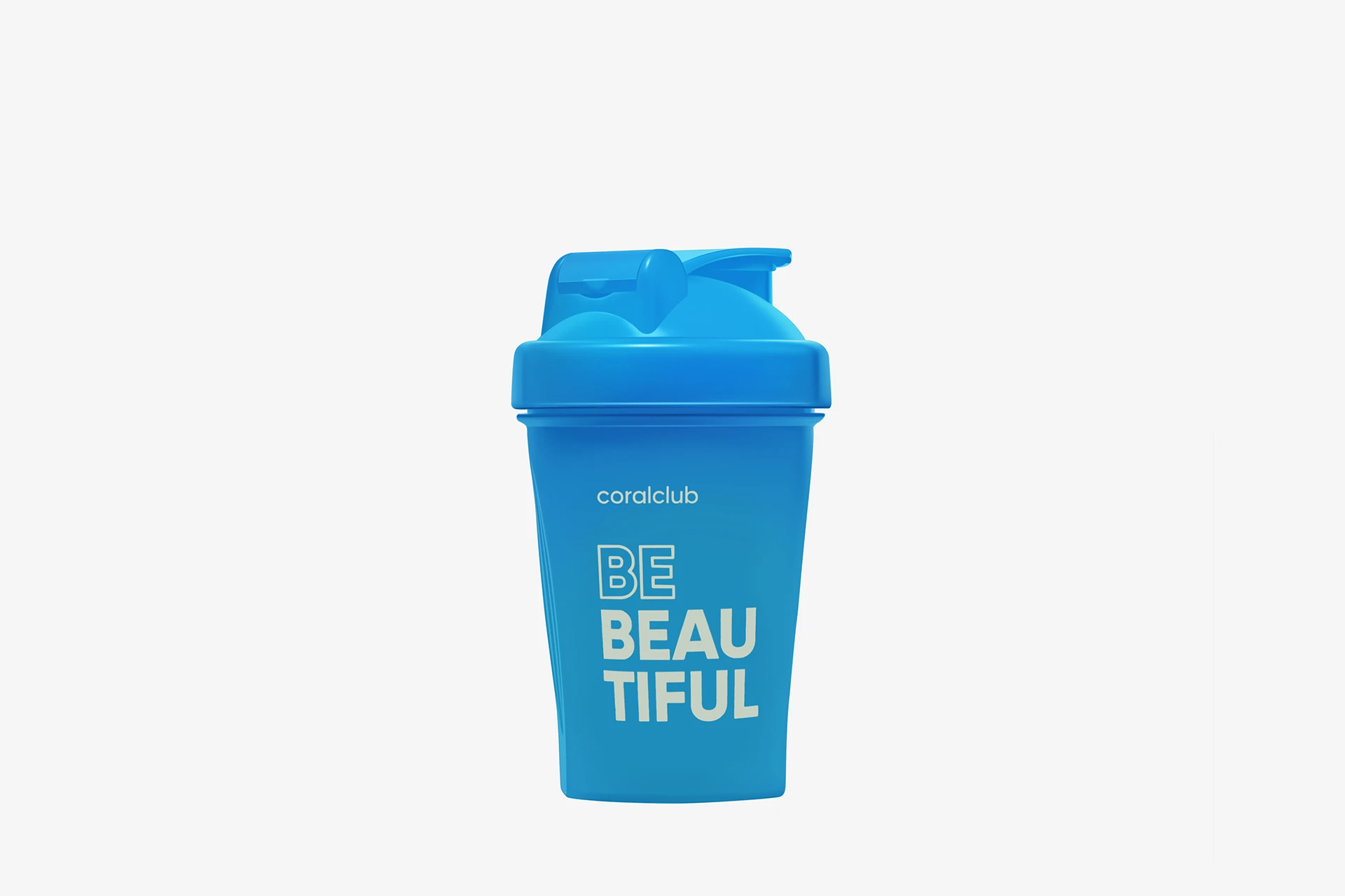 Šeikeris Coral Club Be beautiful 400 ml, zils
